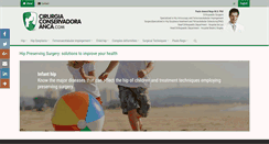 Desktop Screenshot of cirurgiaconservadoraanca.com